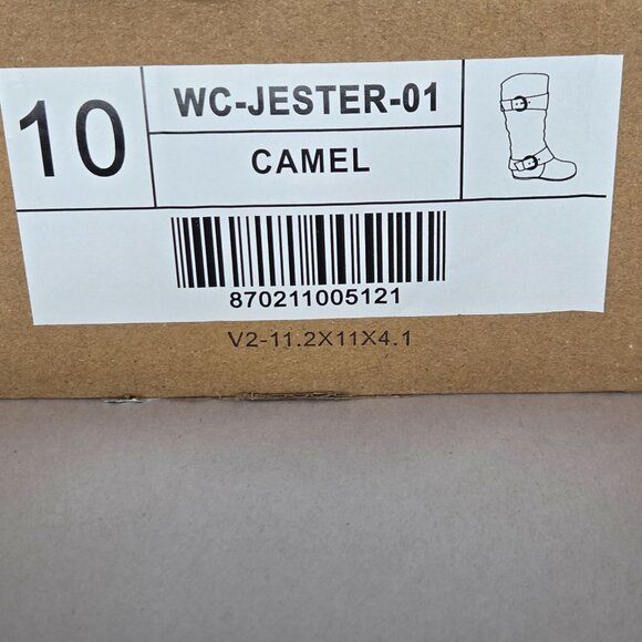 Journee Collection Women's Jester Slouchy Camel Boots - Picture 8 of 8